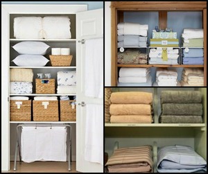 towel storage for airing cupboard